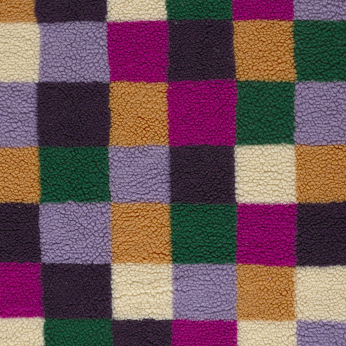 Preview: Teddy Plüsch - Happy Squares - candy
