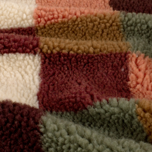 Preview: Teddy Plüsch - Happy Squares - autumn