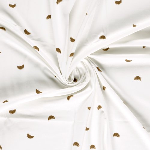 Preview: Jersey - Croissant - ecru/braun