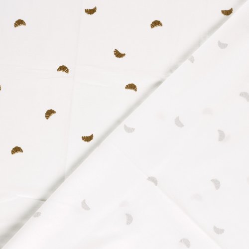 Preview: Jersey - Croissant - ecru/braun