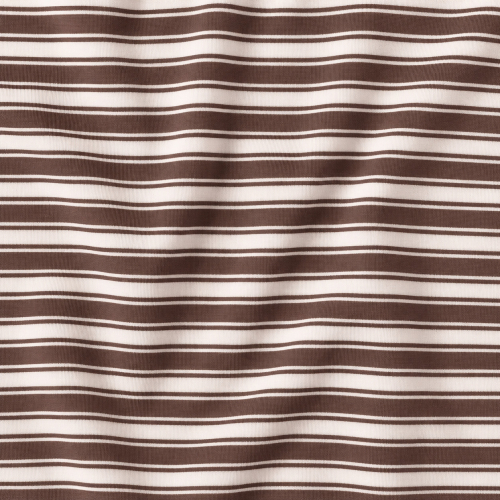 Jersey - Oli Stripes - brown/offwhite