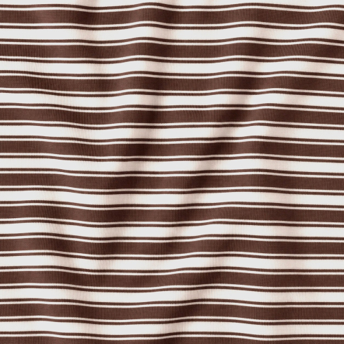 Jersey - Oli Stripes - brown/offwhite