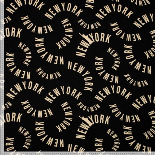 Bio Sweat - angerauht - New York - schwarz