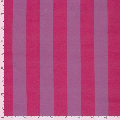 Preview: French Terry - Blockstreifen - lila/pink - by Fräulein von Julie