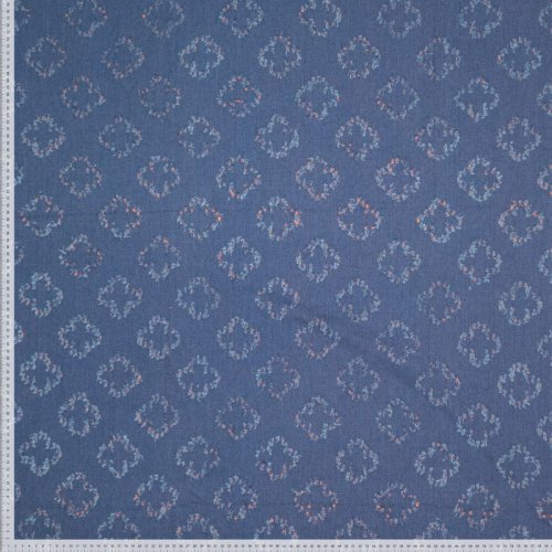 Broken Denim - Rustic Bloom - dark blue/rost