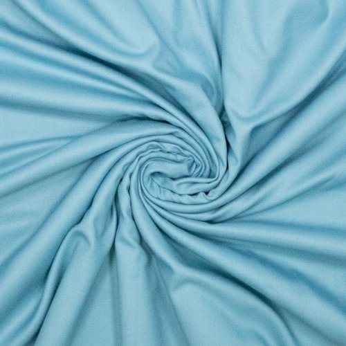 Bambus Twill - uni - ocean blue