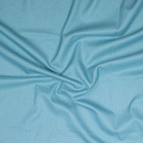 Preview: Bambus Twill - uni - ocean blue