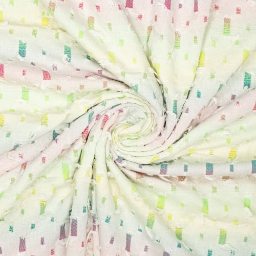 Light Denim - Punky Stripe - ecru/multicolor