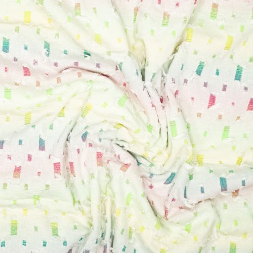 Preview: Light Denim - Punky Stripe - ecru/multicolor