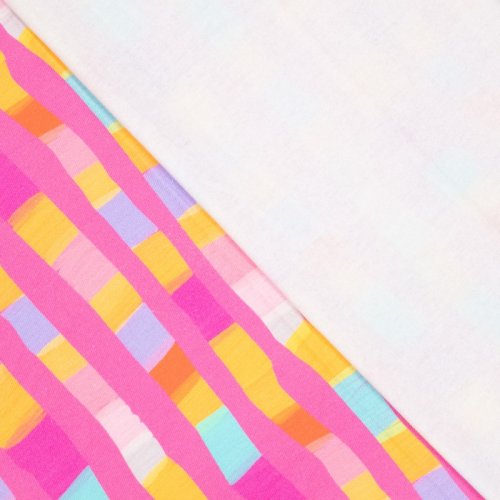 Preview: Summer Denim - Abstract Blocks - multicolor - by Karina + Kind