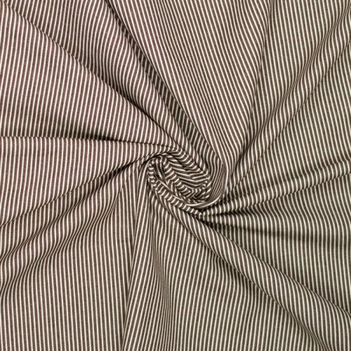 Baumwolle - Jeans - Streifen - brown/white