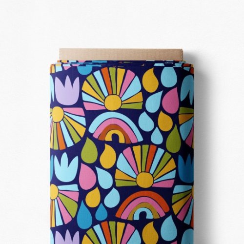 Preview: Jersey - Sunny - navy - by Karina + Kind