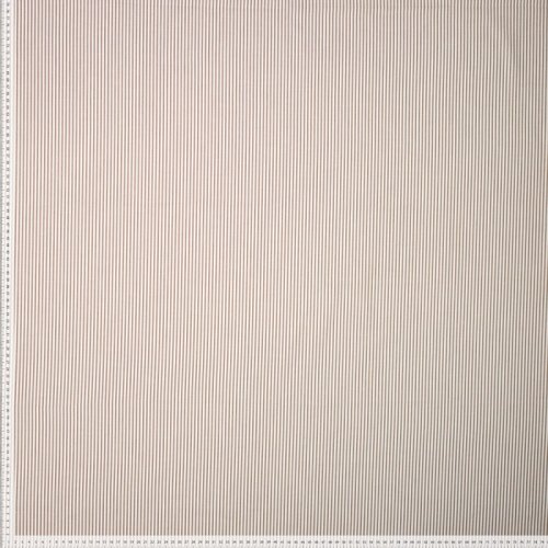 Preview: Baumwolle - Pure Stripes - brown/white