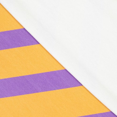Preview: French Terry - Noa Stripes - orange/lila