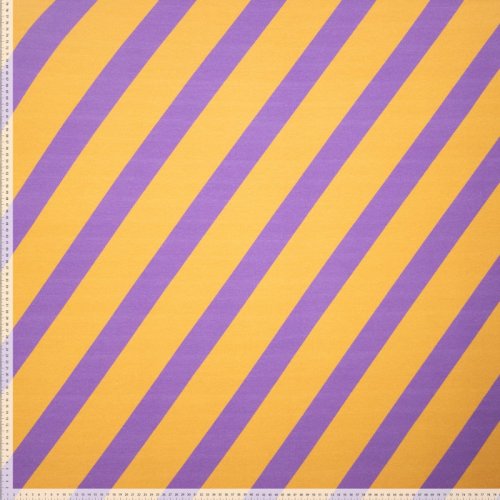 Preview: French Terry - Noa Stripes - orange/lila