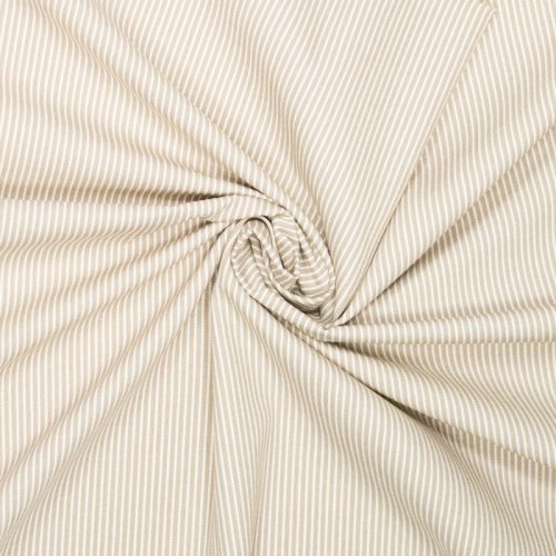 Baumwolle - Jeans - Streifen - beige/white