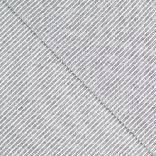 Baumwolle - Timeless Stripes - white/grey