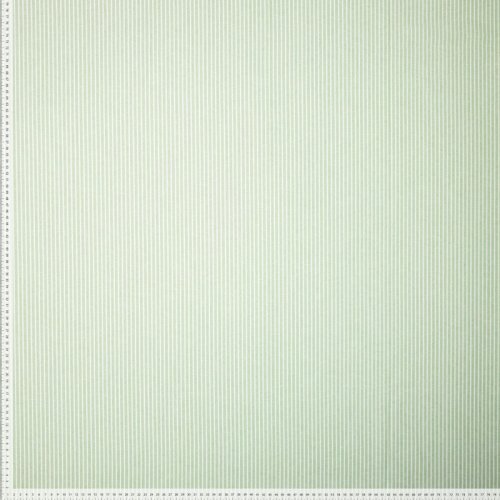 Preview: Baumwolle - Timeless Stripes - light green/white