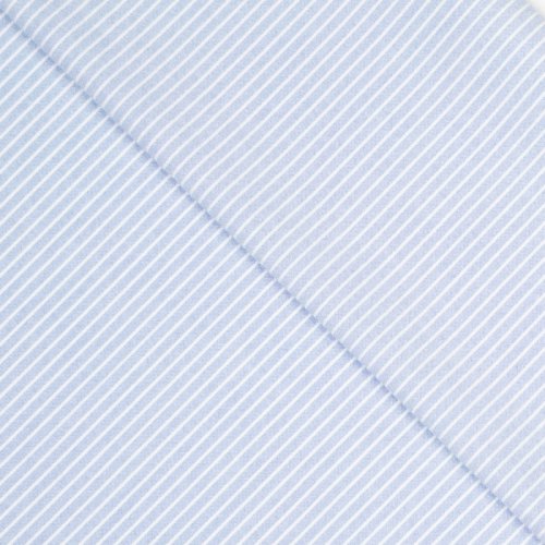 Baumwolle - Timeless Stripes - light blue/white