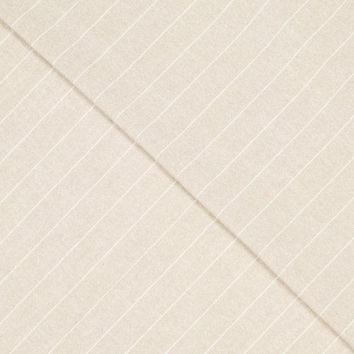 Viskose Leinengemisch - Wanjo Streifen - beige/ecru