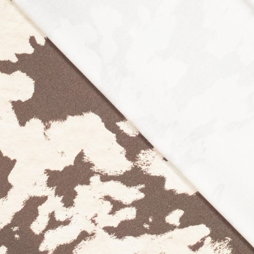 Preview: Baumwoll Stretch - Corey Cow - beige/braun
