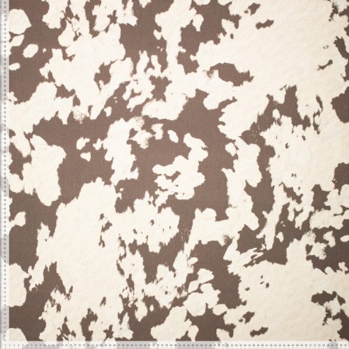 Preview: Baumwoll Stretch - Corey Cow - beige/braun