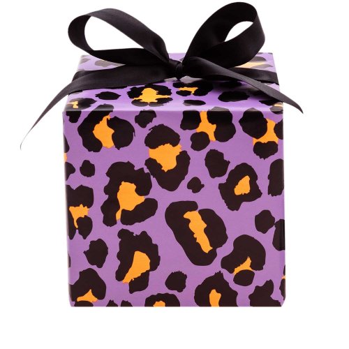 Geschenkpapier - Leo - lila - Acid Leo - Rico Design