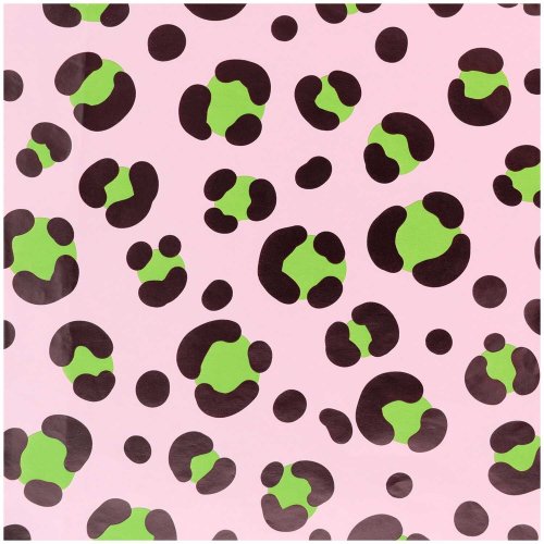 Geschenkpapier - Leo - rosa - Acid Leo - Rico Design