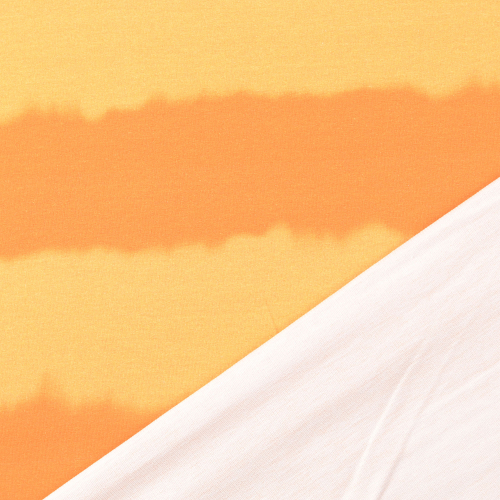 Preview: French Terry - Batik Streifen - apricot