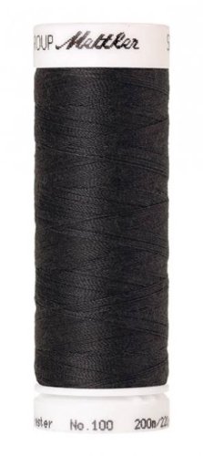 Nähgarn - SERALON No. 100 - Allesnäher - 200m - 0348 Mole Grey  - Mettler