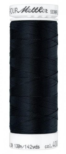 Nähgarn - SERAFLEX No. 120 - elastisch - 130m - Col. 4000 - Mettler