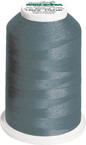 Overlockgarn - Bauschgarn Aeroflock - 1000m - Col. 8111 carbon - Madeira
