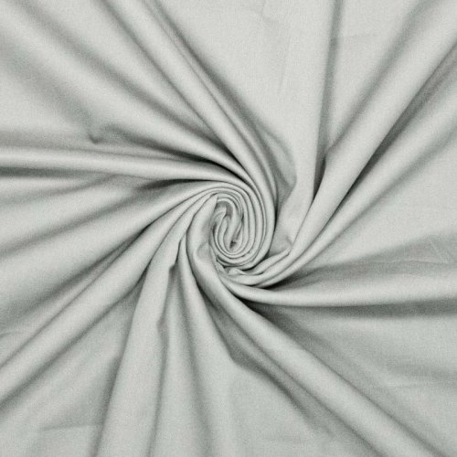 Baumwoll Stretch - uni - grau