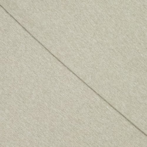Preview: Viskosejersey - uni - khaki meliert