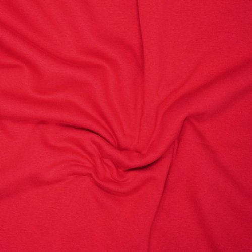 Preview: Bio Sweat - recycled brushed - uni - red