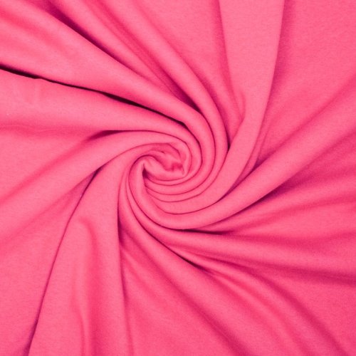 Bio Sweat - recycled brushed - uni - pink