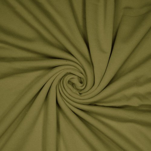 Bio Sweat - recycled brushed - uni - khaki