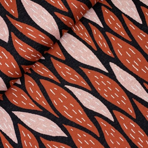 Bio Jacquard - Flow - Col. 2 - silber Glitzer - Glossy - Hamburger Liebe - Albstoffe