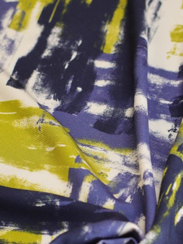Viskose Twill mit LENZING™ ECOVERO™ Fasern - Videy Brush - twilight spark - Mind the Maker