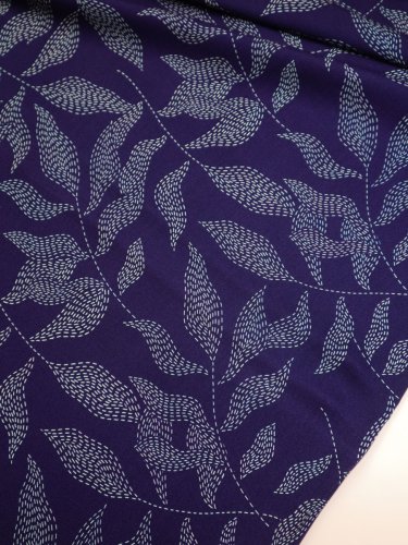 Viskose Twill mit LENZING™ ECOVERO™ Fasern - Lulu - blue - Mind the Maker
