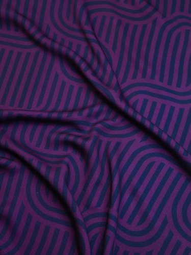 Viskose Twill mit LENZING™ ECOVERO™ Fasern - Ziggy - cerise - Mind the Maker