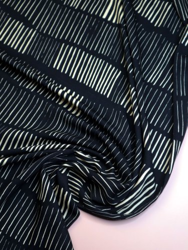 Viskose Twill mit LENZING™ ECOVERO™ Fasern - Sticks - Mind the Maker