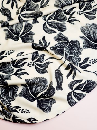 Viskose Twill mit LENZING™ ECOVERO™ Fasern - Loa - black - Mind the Maker
