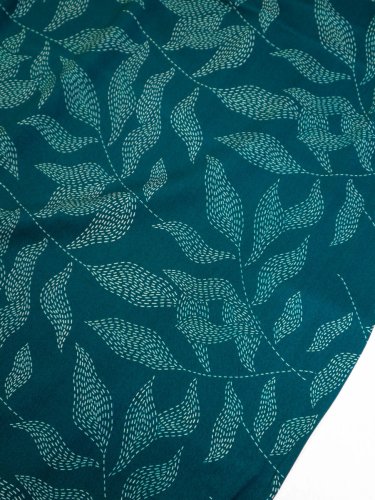Viskose Twill mit LENZING™ ECOVERO™ Fasern - Lulu - teal - Mind the Maker