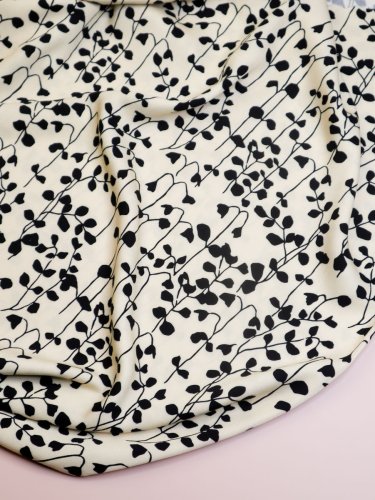 Viskose Twill mit LENZING™ ECOVERO™ Fasern - Goya - ivory - Mind the Maker