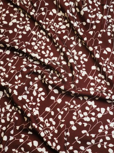 Viskose Twill mit LENZING™ ECOVERO™ Fasern - Goya - rust - Mind the Maker