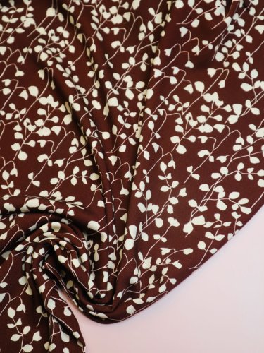 Viskose Twill mit LENZING™ ECOVERO™ Fasern - Goya - rust - Mind the Maker