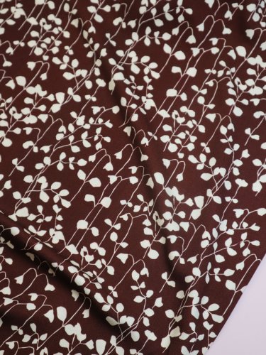 Viskose Twill mit LENZING™ ECOVERO™ Fasern - Goya - rust - Mind the Maker