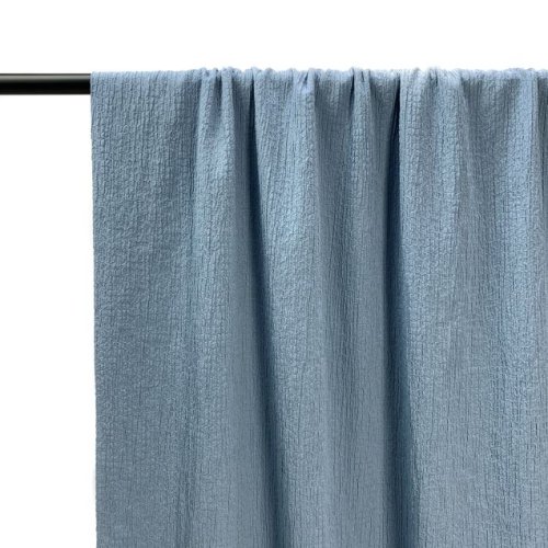 RESTSTÜCK 1,0m !!! - Viskose Krepp - Abby - blue