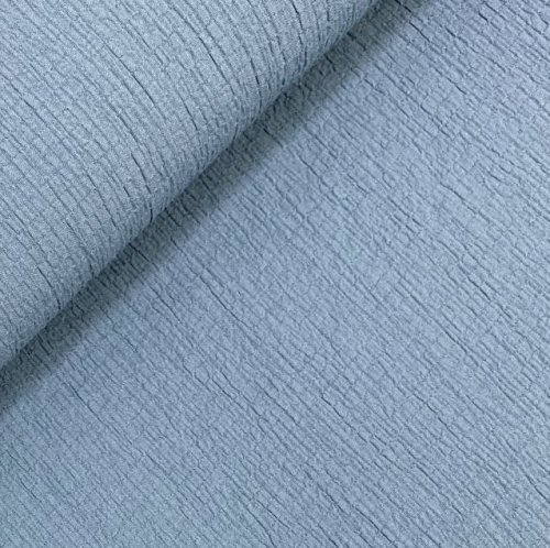 Preview: RESTSTÜCK 1,0m !!! - Viskose Krepp - Abby - blue